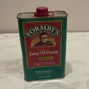 Formby’s Furniture Workshop Traditional Tung Oil Finish High Gloss 16 Oz